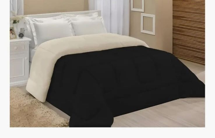 Cobertor Sherpa Preto